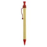 Bamboo &amp; Wood Enviro Pens - Spiral Recycled Cardboard Pen