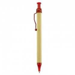 Bamboo & Wood Enviro Pens  - Spiral Recycled Cardboard Pen