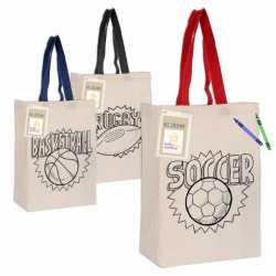 Cotton & Calico Tote Bags  - Colouring Calico Trade Show Bag