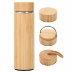 Drink Bottles - Metal - Burra Bamboo Drink Bottle 450ml