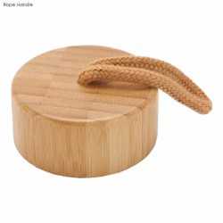 Drink Bottles - Metal  - Burra Bamboo Drink Bottle 450ml