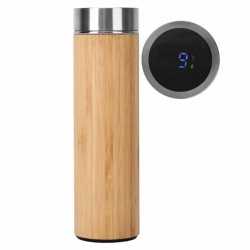 Drink Bottles - Metal  - Duke Smart Bamboo Drink Bottle 500ml