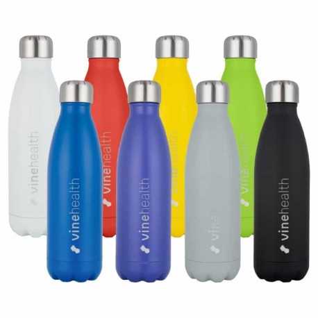 Drink Bottles - Metal  - Komo Matt Metal Drink Bottle 500ml