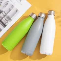 Drink Bottles - Metal  - Komo Matt Metal Drink Bottle 500ml