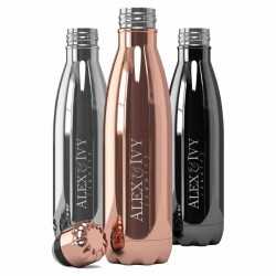 Drink Bottles - Metal  - Komo Precious Metal Drink Bottle 500ml
