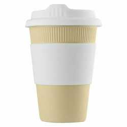 Reusable Coffee Cups - Plastic & Ceramic  - Bamboo Ecco Kuppa 12oz