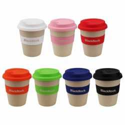 Reusable Coffee Cups - Plastic & Ceramic  - Bamboo Ecco Kuppa 8oz
