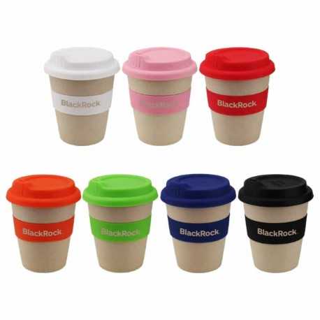Reusable Coffee Cups - Plastic & Ceramic  - Bamboo Ecco Kuppa 8oz