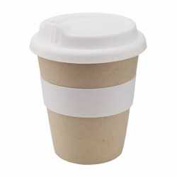 Reusable Coffee Cups - Plastic & Ceramic  - Bamboo Ecco Kuppa 8oz