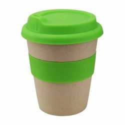 Reusable Coffee Cups - Plastic & Ceramic  - Bamboo Ecco Kuppa 8oz