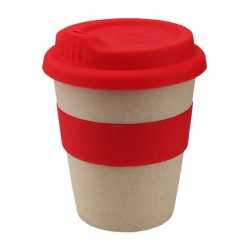 Reusable Coffee Cups - Plastic & Ceramic  - Bamboo Ecco Kuppa 8oz