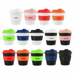 Reusable Coffee Cups - Plastic & Ceramic  - Ecco Kuppa 8oz