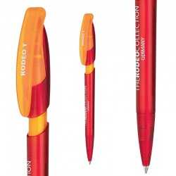 Plastic Promotional Pens  - Rodeo Transparent Plastic Pen