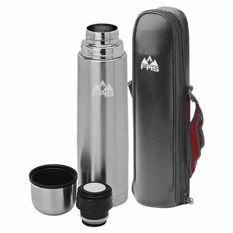 Flasks  - Bullet Flask Silver 750ml