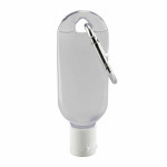 Branded Hand Sanitisers - 30ml Gel Hand Sanitiser with Carabiner