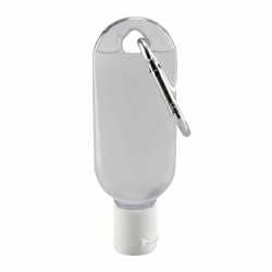 Branded Hand Sanitisers  - 30ml Gel Hand Sanitiser with Carabiner