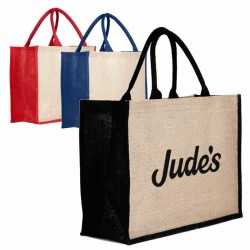 Jute Shopping & Tote Bags  - Jute Bag Coloured