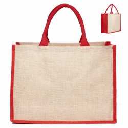 Jute Shopping & Tote Bags  - Jute Bag Coloured