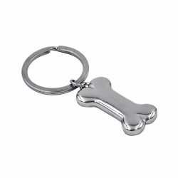 Metal Keyrings  - Bone Key Ring
