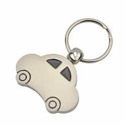 Metal Keyrings  - Bubble Car Key Ring
