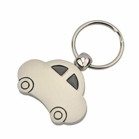 Metal Keyrings  - Bubble Car Key Ring