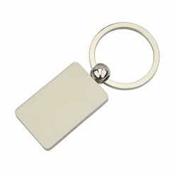Metal Keyrings  - Euro Short Key Ring