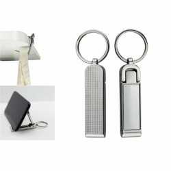 Metal Keyrings  - Mobile Stand and Hanger Key Ring