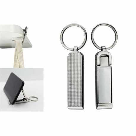 Metal Keyrings  - Mobile Stand and Hanger Key Ring