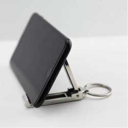 Metal Keyrings  - Mobile Stand and Hanger Key Ring