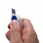 Printed Keyrings - Retractable Mini Cutter Key Ring