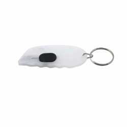 Printed Keyrings - Retractable Mini Cutter Key Ring