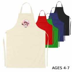 Aprons  - Junior Cotton Apron (age 4-7)