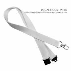 Conference Lanyards & Card Holders  - Polyester Lanyards - 20mm (Local Stock)