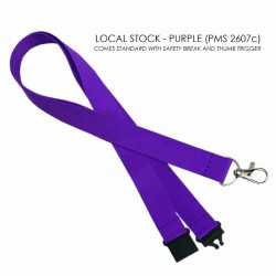 Conference Lanyards & Card Holders  - Polyester Lanyards - 20mm (Local Stock)