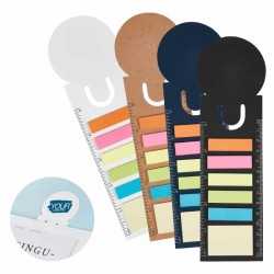 Printed Post It Notes  - Bookmark Ruler Sticky Note Pad