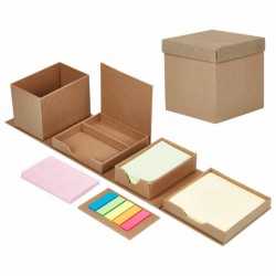 Printed Post It Notes  - Desk Organiser Sticky Note Memo Holder