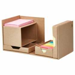 Printed Post It Notes  - Desk Organiser Sticky Note Memo Holder