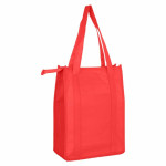 Non Woven Tote Bags - Non Woven Cooler Bag with Top Zip Closure