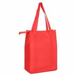 Non Woven Tote Bags  - Non Woven Cooler Bag with Top Zip Closure