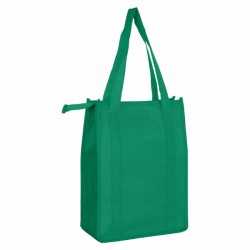 Non Woven Tote Bags  - Non Woven Cooler Bag with Top Zip Closure