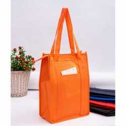 Non Woven Tote Bags  - Non Woven Cooler Bag with Top Zip Closure