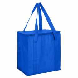 Non Woven Tote Bags  - Non Woven Cooler Bag with Zipped Lid