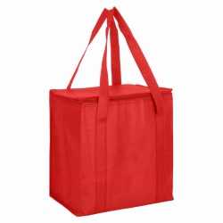 Non Woven Tote Bags  - Non Woven Cooler Bag with Zipped Lid