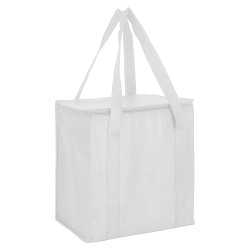 Non Woven Tote Bags  - Non Woven Cooler Bag with Zipped Lid