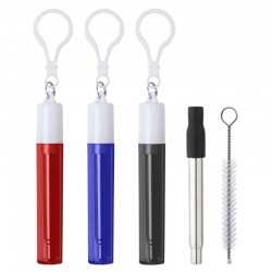 Homeware Products  - Neveo Retractable Metal Straw