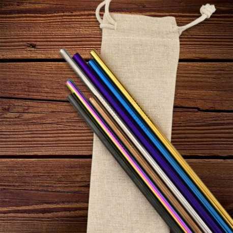 Homeware Products  - Stainless Steel Straw 6MM x 215MM