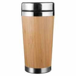 Stainless Steel Mugs  - Jackson Bamboo Mug 350ml