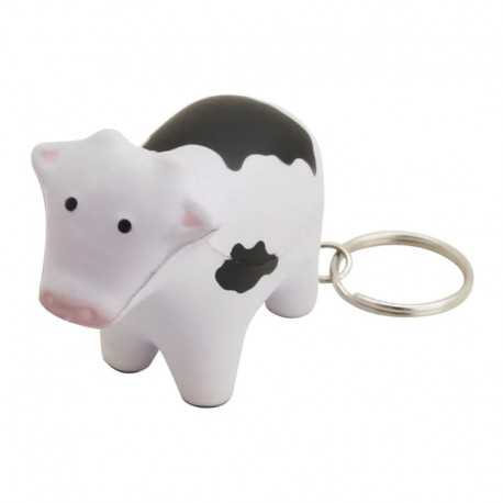 Stress Key Rings  - Stress Cow Key Ring