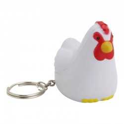 Stress Key Rings  - Stress Rooster Key Ring