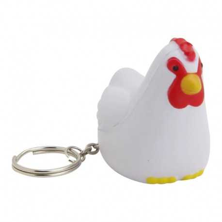 Stress Key Rings  - Stress Rooster Key Ring